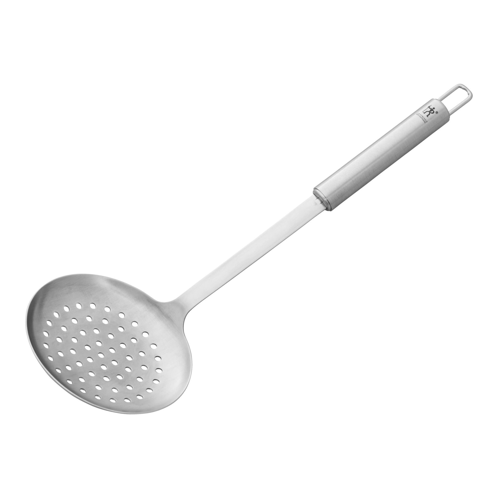 HENCKELS Stainless Steel Skimming Ladle 34cm Silver-DECOROLALA