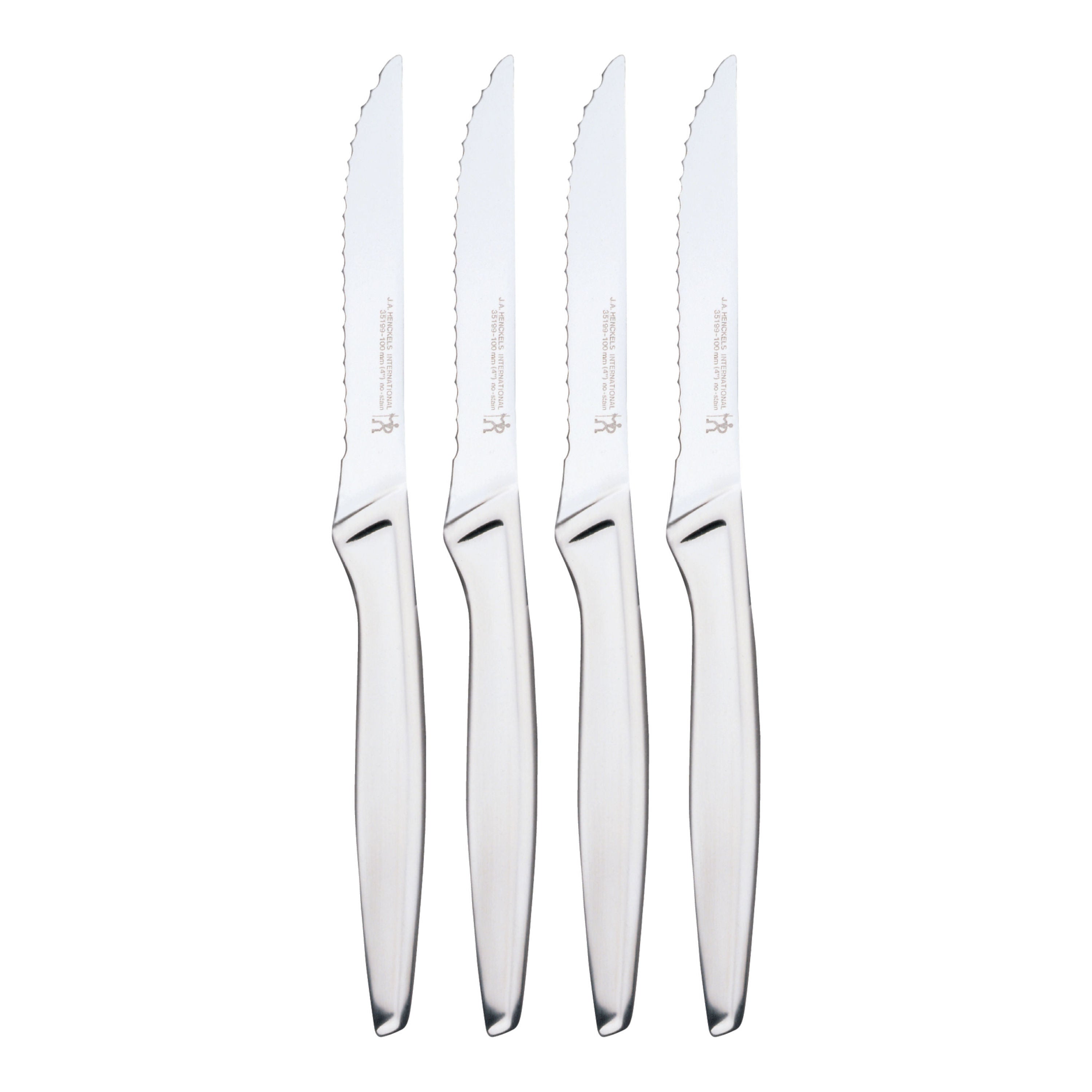 HENCKELS Stainless Steel Steak Knives - Set of 4-Kitchen Tool-DECOROLALA