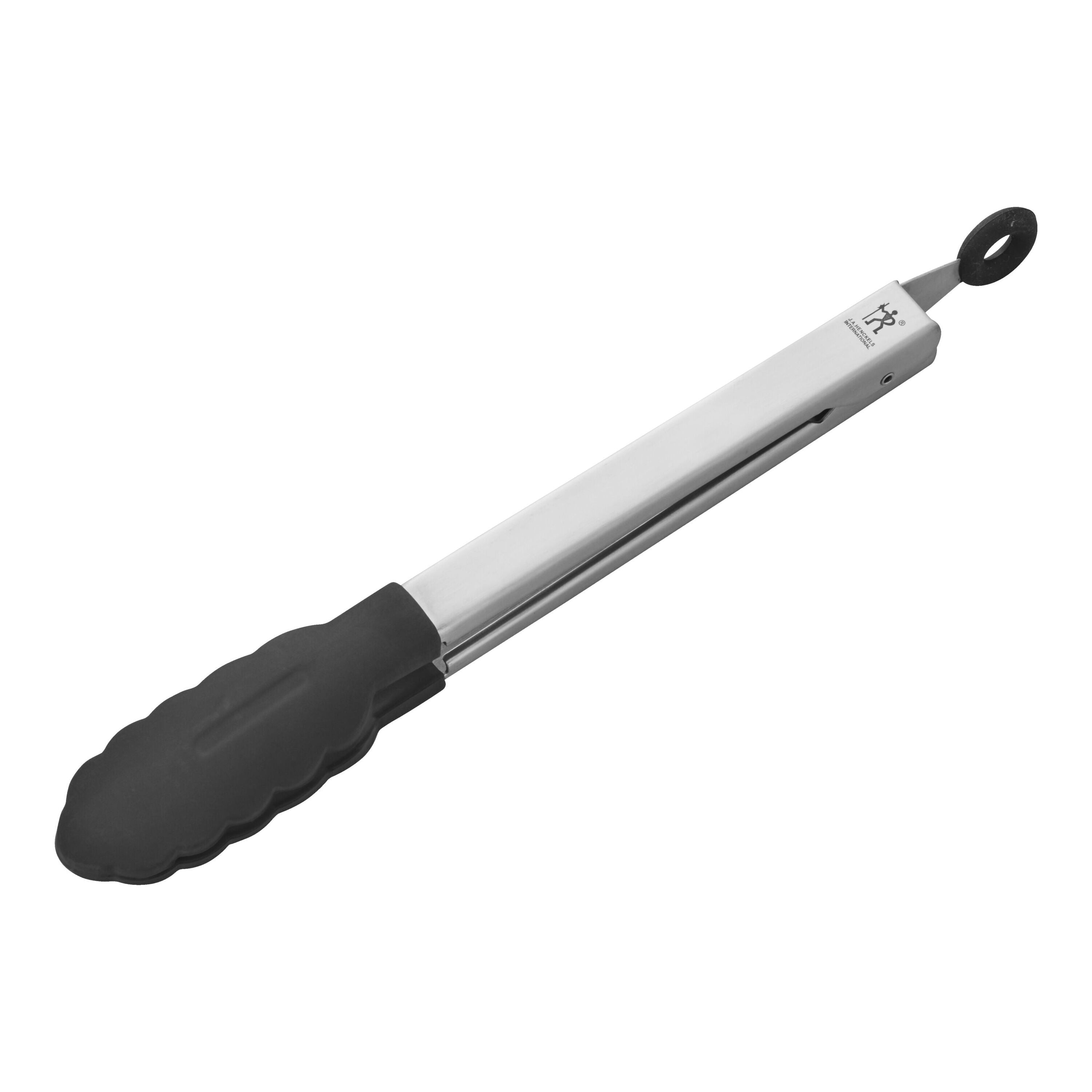HENCKELS Stainless Steel Tongs 29cm Silicone - Silver-DECOROLALA