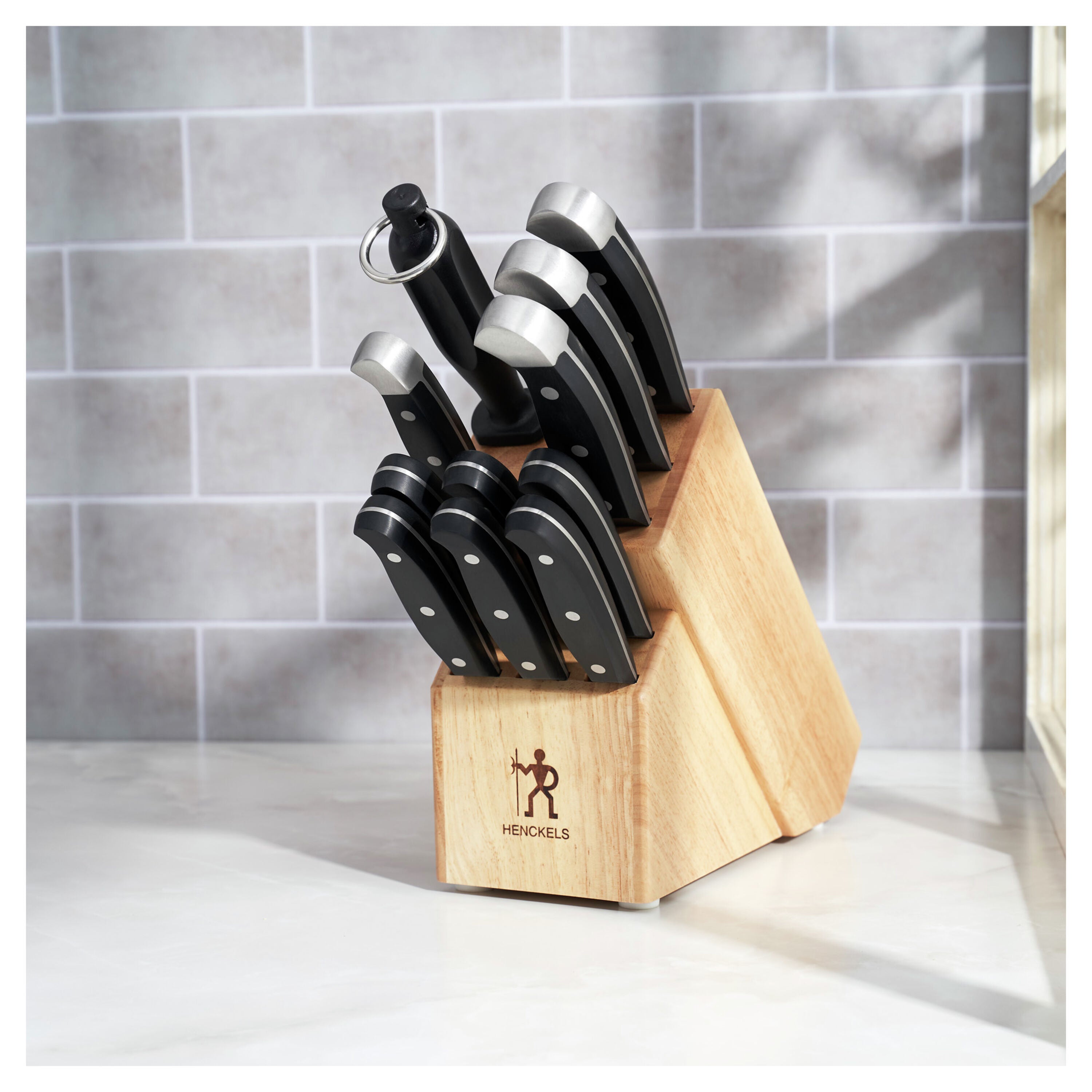 HENCKELS Statement 12 Piece, Knife Block Set, Nature-n/a-DECOROLALA