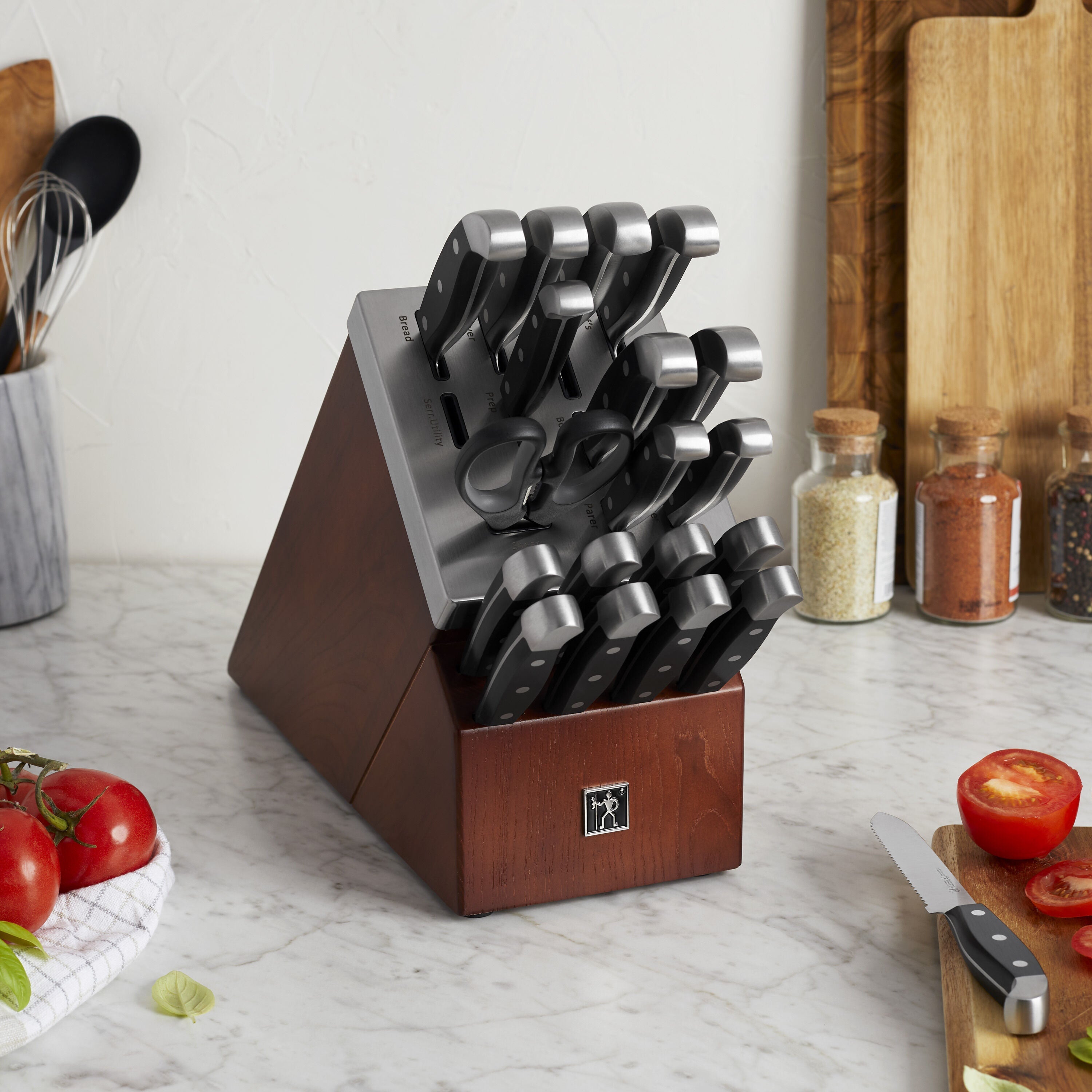HENCKELS Statement 20 Piece Knife Block Set-Knife Block-DECOROLALA
