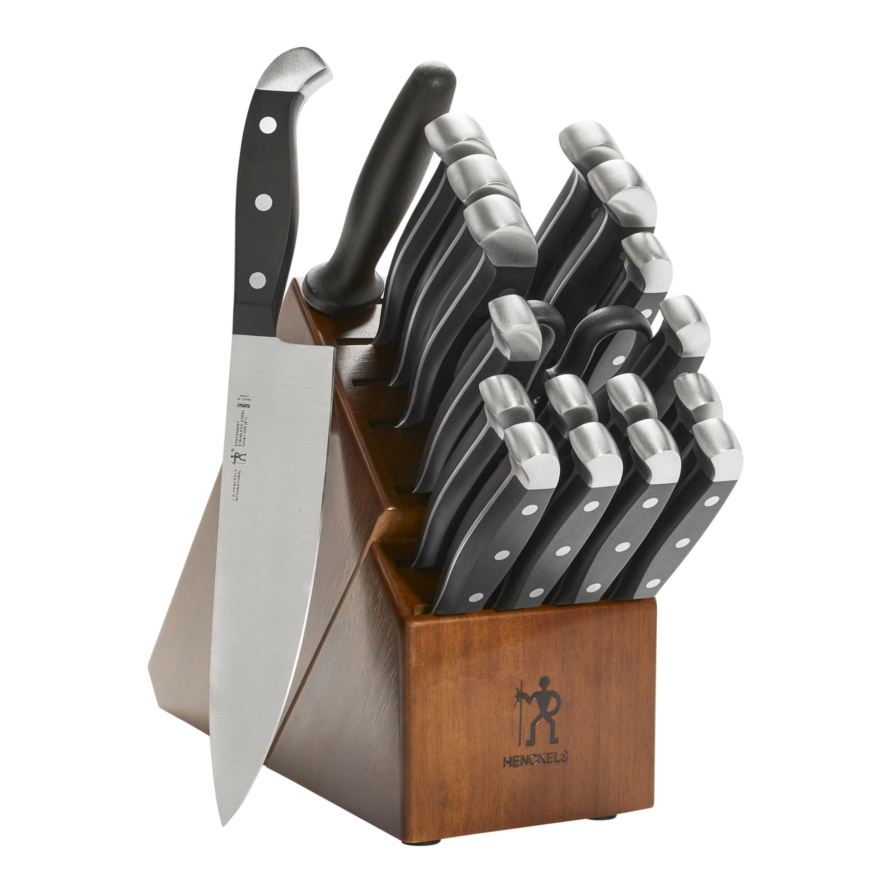 HENCKELS Statement 20 Piece Knife Block Set-Knife Block-DECOROLALA