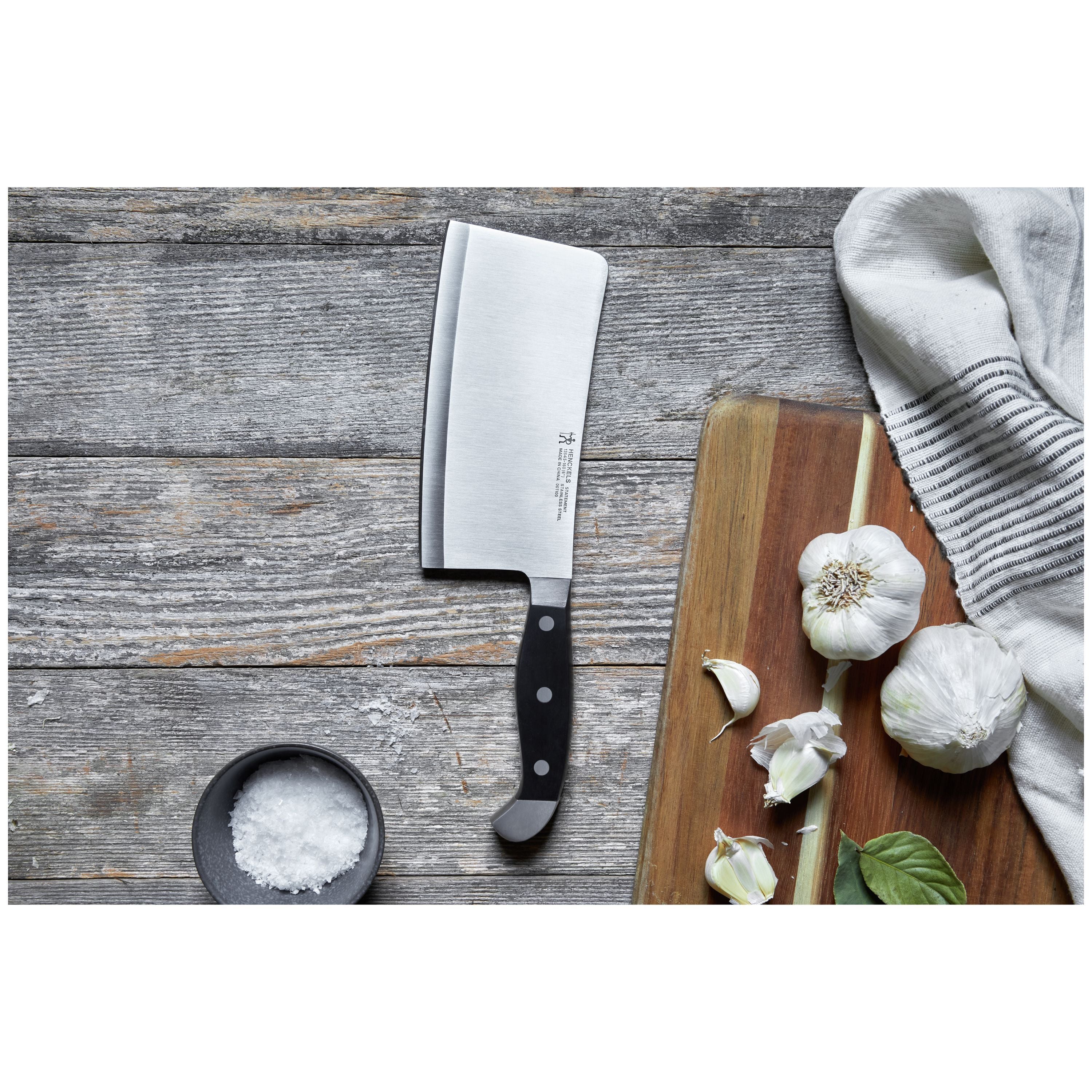 HENCKELS Statement 6.5" Cleaver - Black Stainless Steel-Kitchen Tool-DECOROLALA