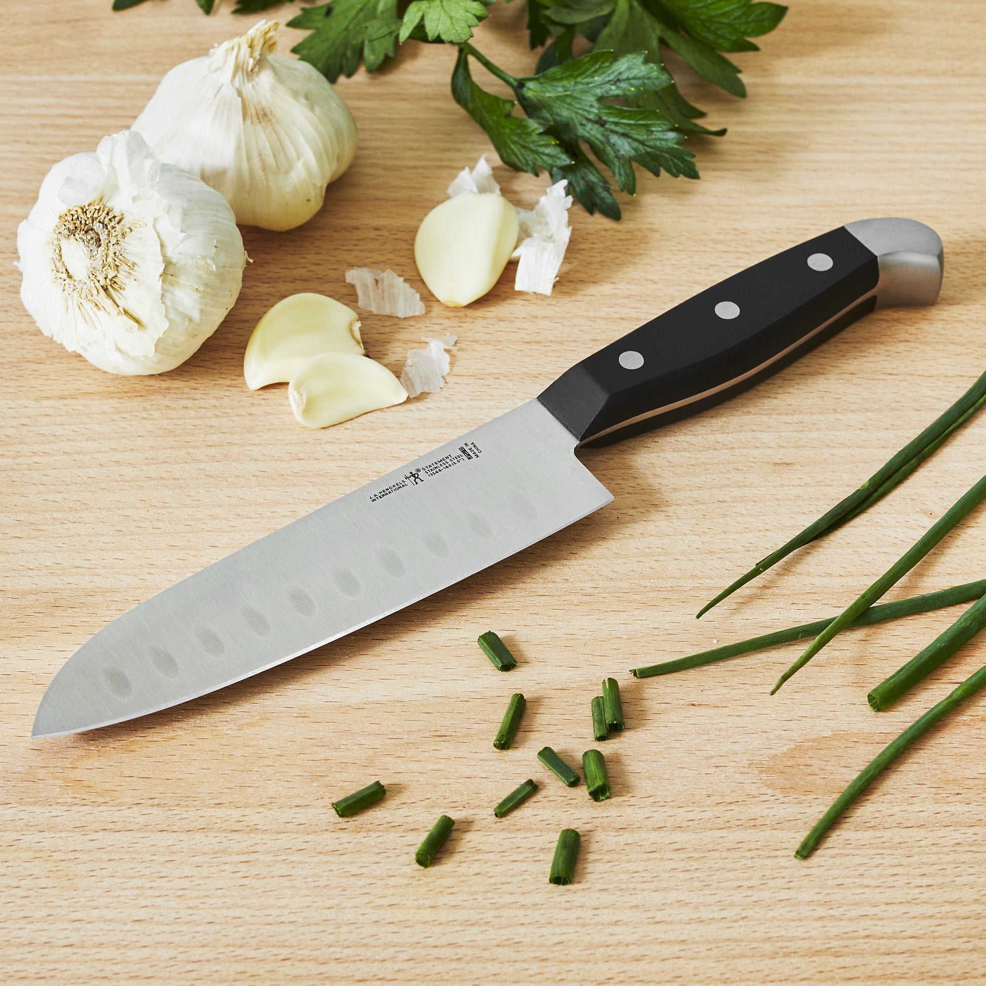 HENCKELS Statement 7" Santoku Knife - Stainless Steel-Santoku Knife-DECOROLALA
