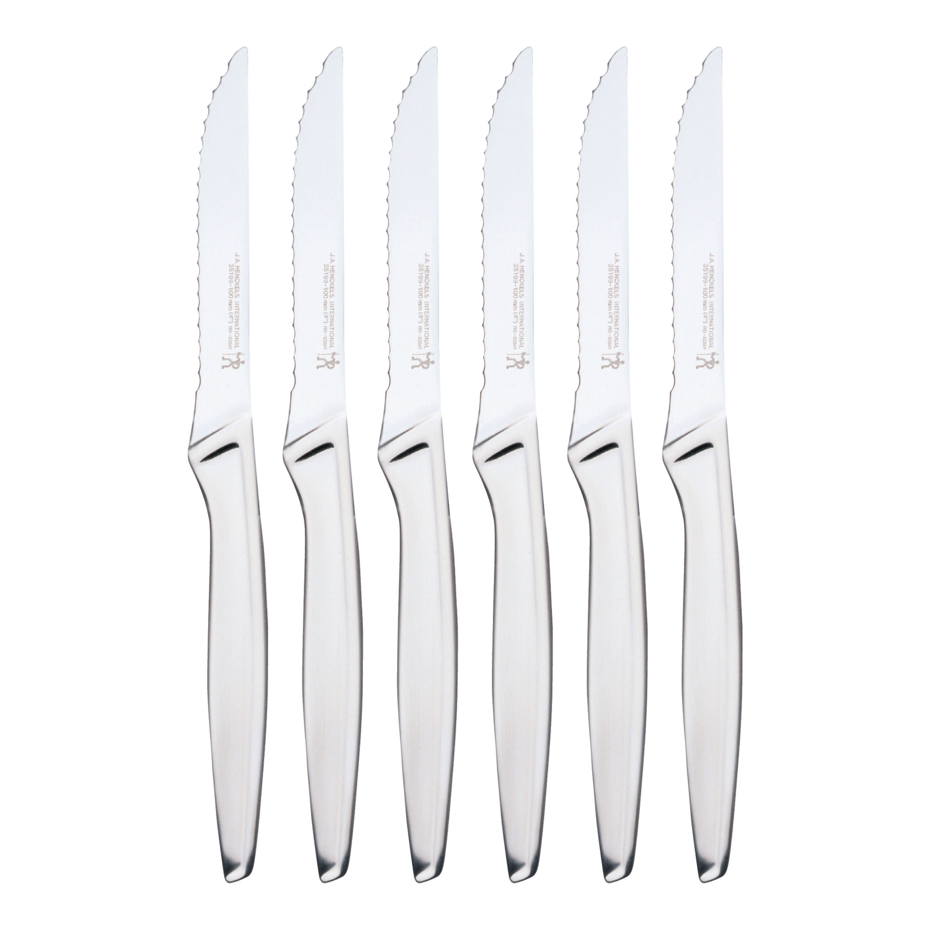 HENCKELS Steak Knives Set - 6 Piece Serrated-Kitchen Tool-DECOROLALA
