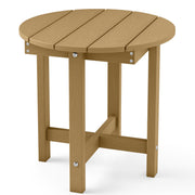 HIPS Adirondack Side Table with Weather-Resistant and Waterproof Top-Coffee-Patio Coffee Tables-DECOROLALA
