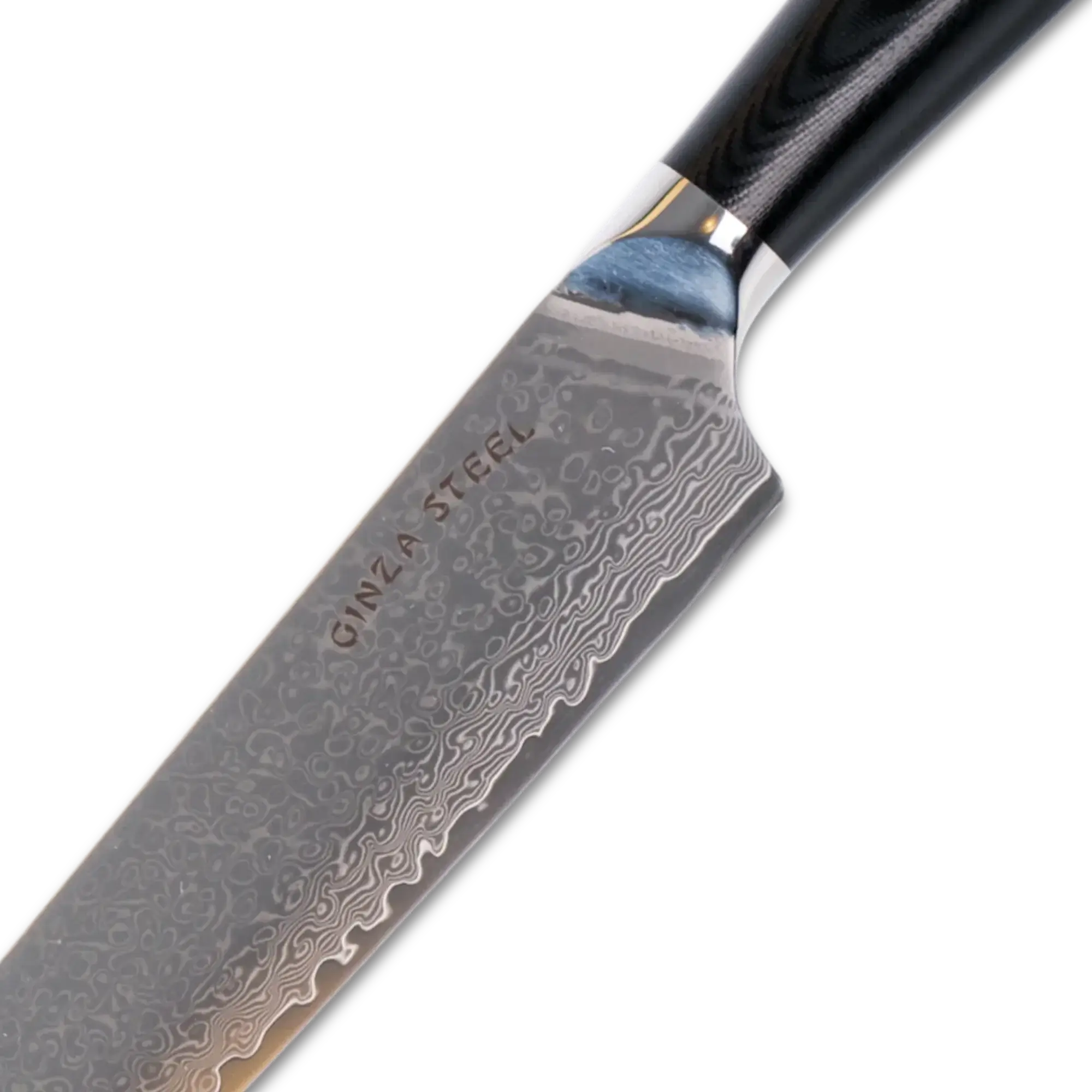 Hagakure 20 - Japanese Santoku Knife 8" - VG10 Damascus Steel-Santoku Knife-DECOROLALA