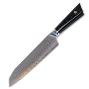 Hagakure 20 - Japanese Santoku Knife 8" - VG10 Damascus Steel-Santoku Knife-DECOROLALA