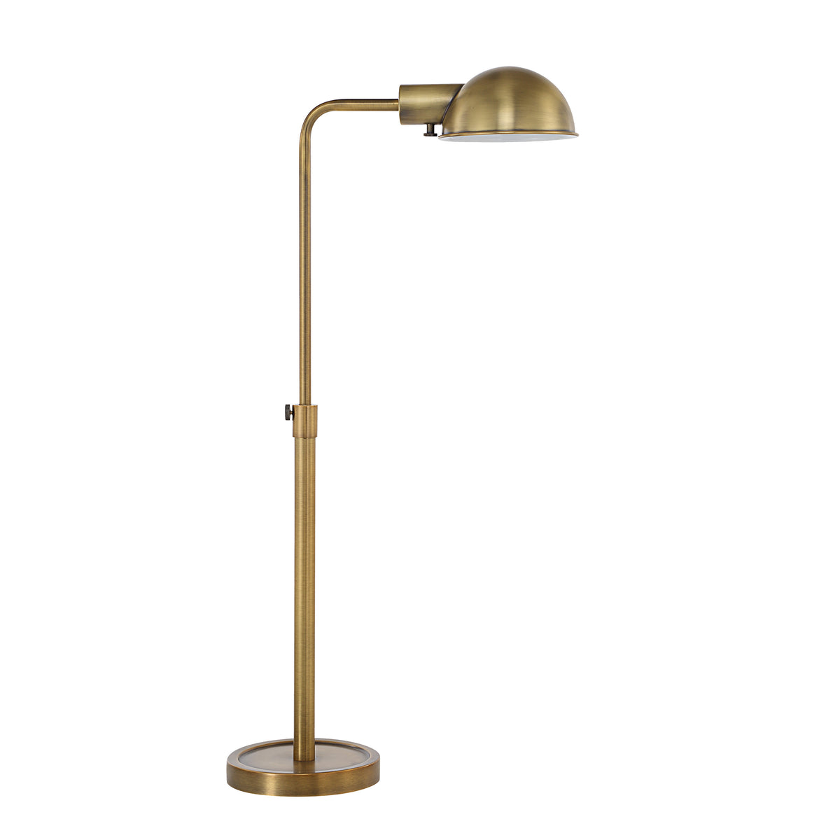 Halle 21-32 Adj. Height Table Lamp, Yellow-Table Lamp-DECOROLALA