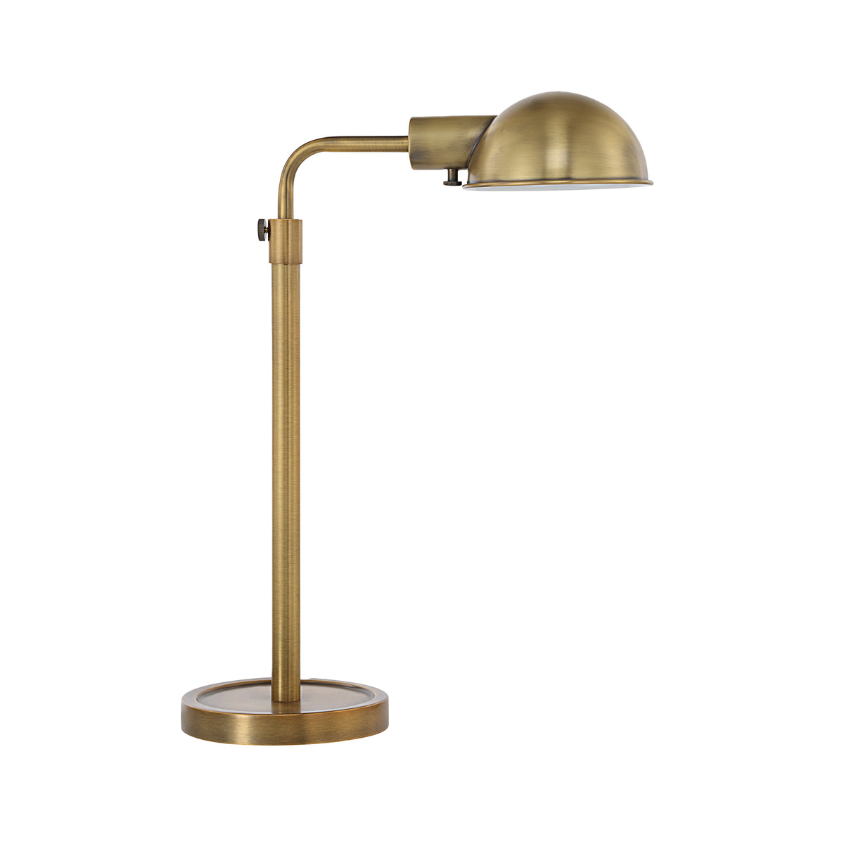 Halle 21-32 Adj. Height Table Lamp, Yellow-Table Lamp-DECOROLALA