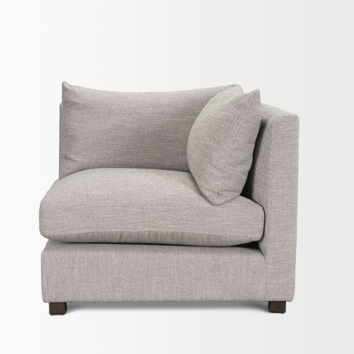 Halston Corner Light Grey Performance Fabric-Sofa & Sectionals-DECOROLALA