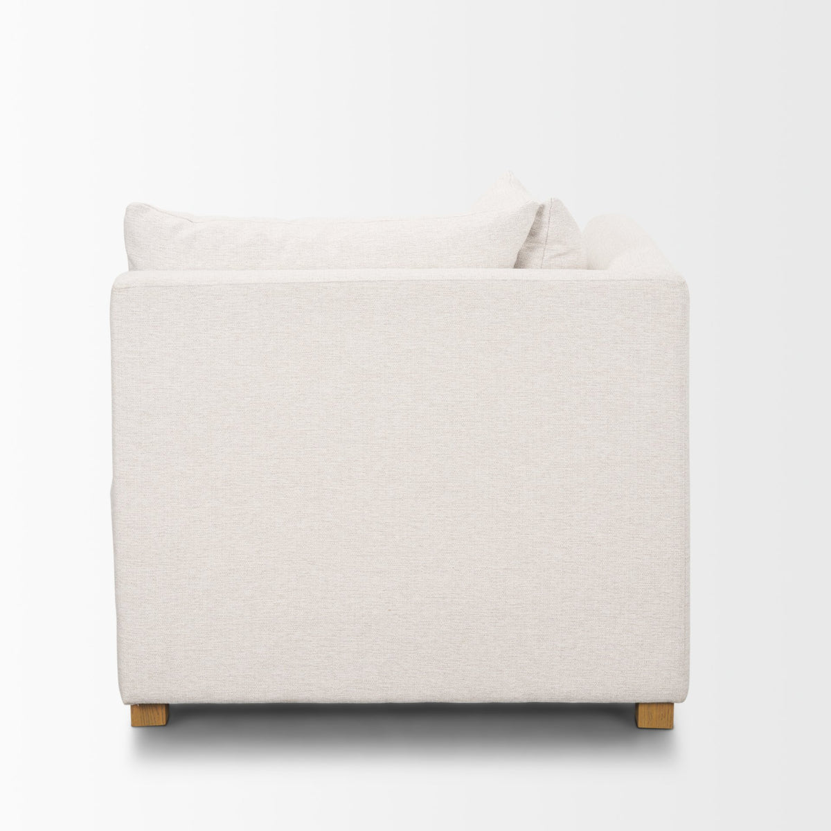 Halston Corner Sectional Piece Oatmeal Performance Fabric-Sofa & Sectionals-DECOROLALA