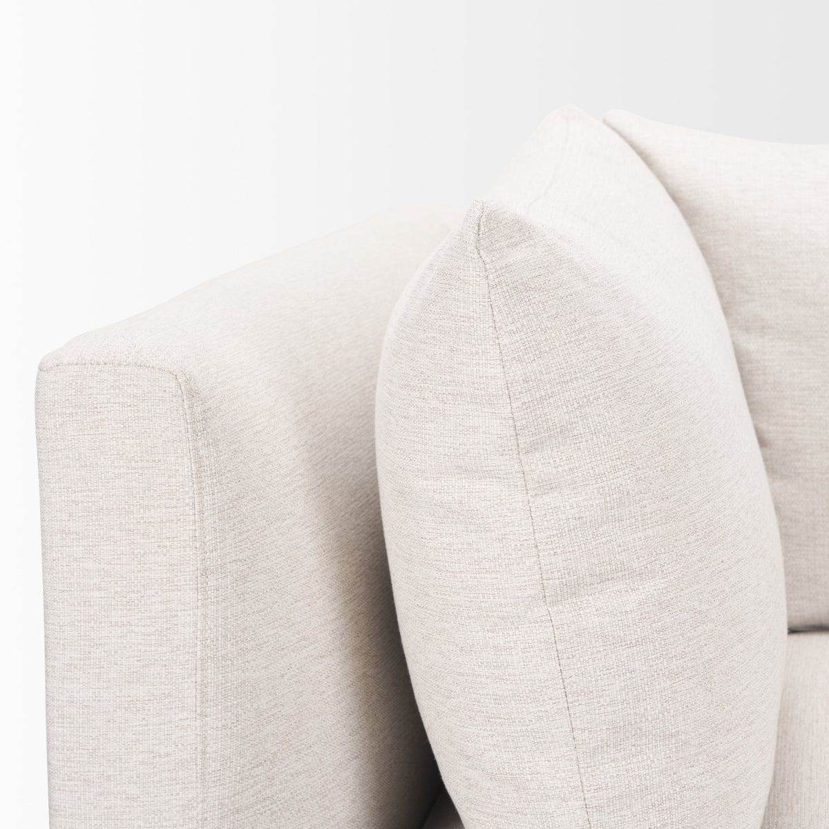 Halston Corner Sectional Piece Oatmeal Performance Fabric-Sofa & Sectionals-DECOROLALA
