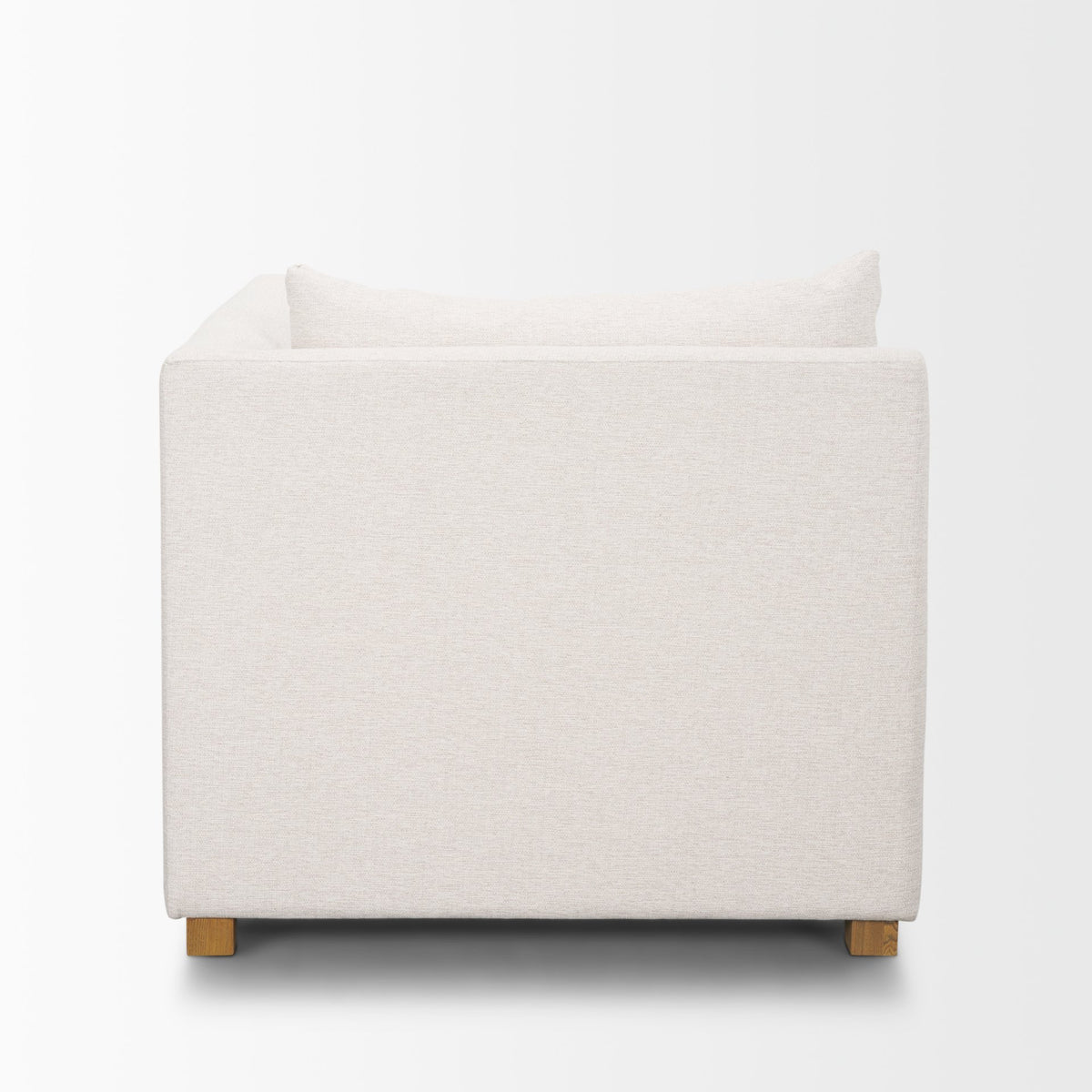 Halston Right Arm Sectional Piece Oatmeal Performance Fabric-Sofa & Sectionals-DECOROLALA