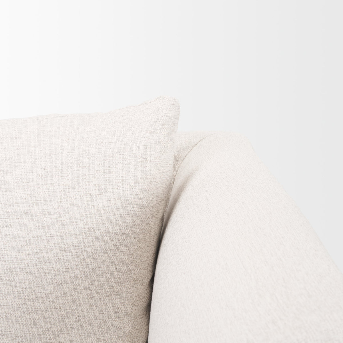 Halston Right Arm Sectional Piece Oatmeal Performance Fabric-Sofa & Sectionals-DECOROLALA