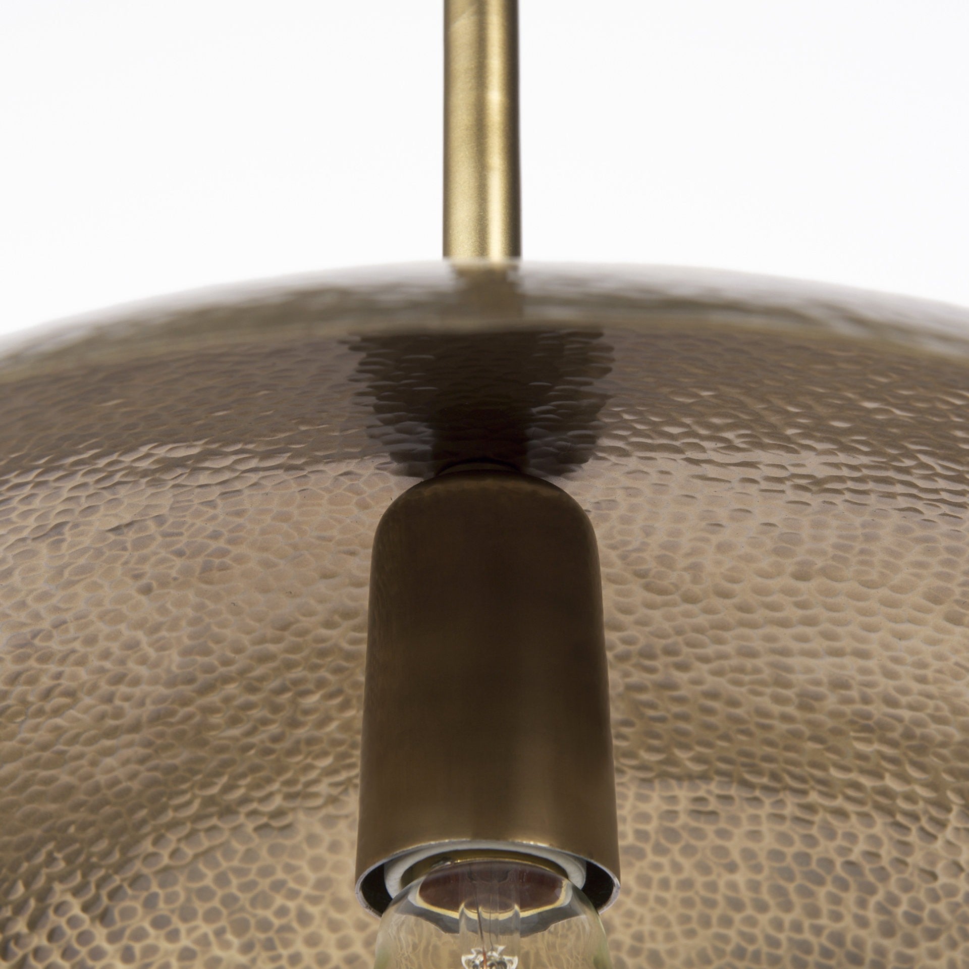 Hammered Gold Metal Hanging Pendant Light-Pendants-Hanging Lights-DECOROLALA