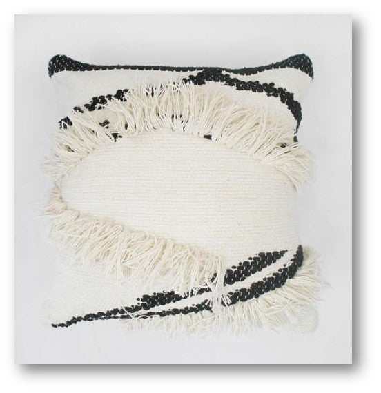 Hand Made Boho Decorative Pillow-Decorative Cushions-DECOROLALA