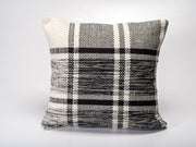 Hand Woven Plaid Decorative Pillow-Decorative Cushions-DECOROLALA