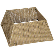Hand-Woven Rustic Christmas Tree Collar - Natural 21.7"-Home Furnishings > Holiday & Seasonal > Christmas Trees-DECOROLALA