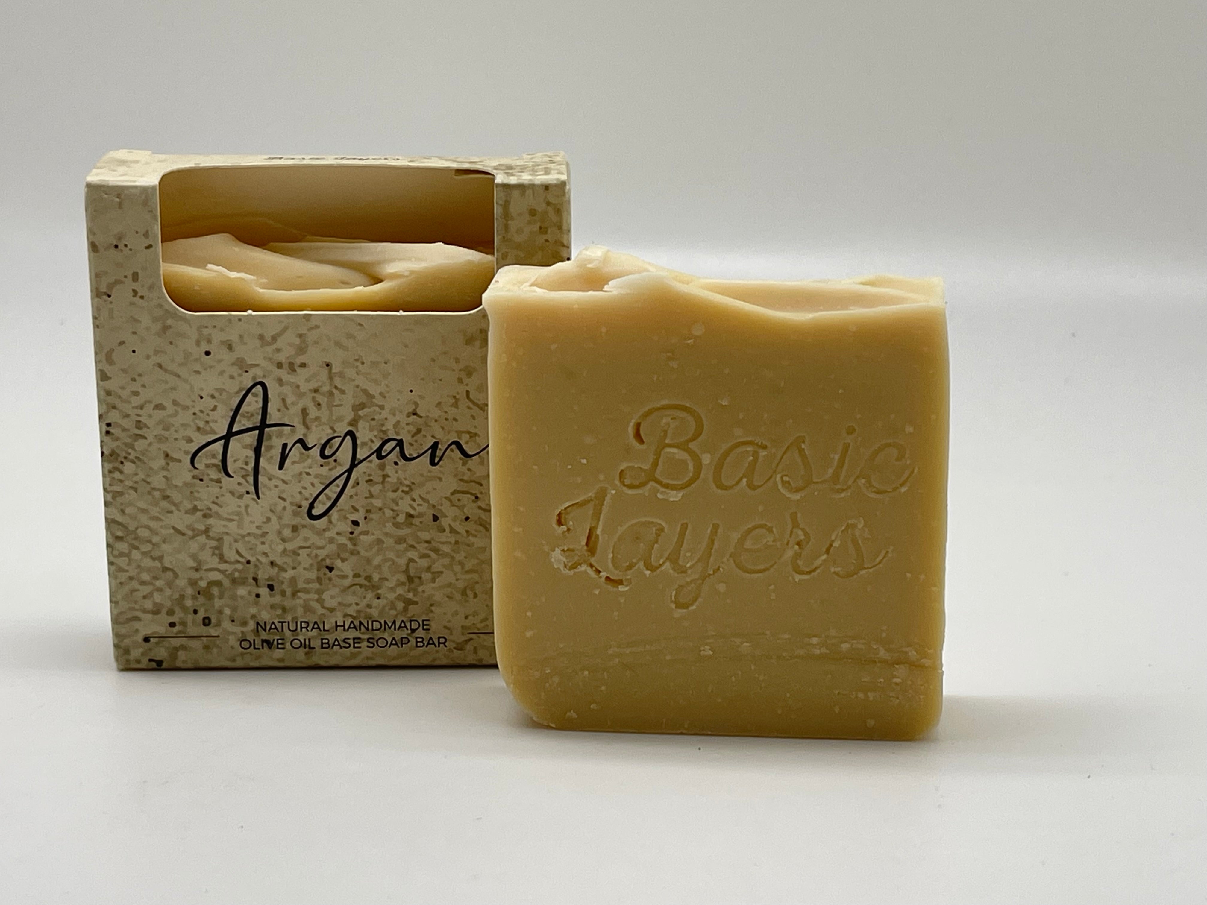 Handmade Argan Oil Soap - 90g Natural Bar-Artisanal Soap-DECOROLALA
