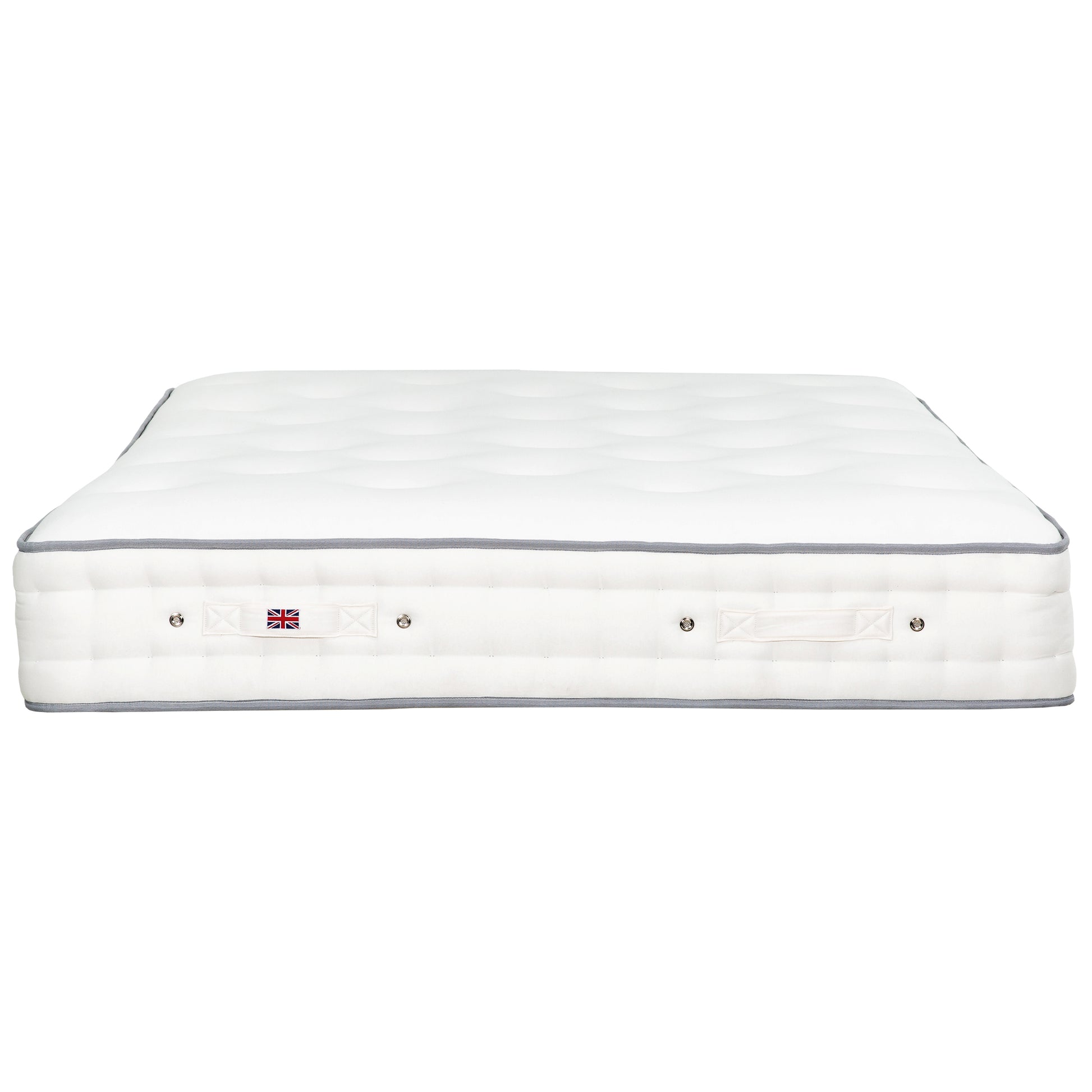 Handmade Bed Classic 13 in. Pocket Spring with Wool Hybrid Mattress-Bedroom-DECOROLALA