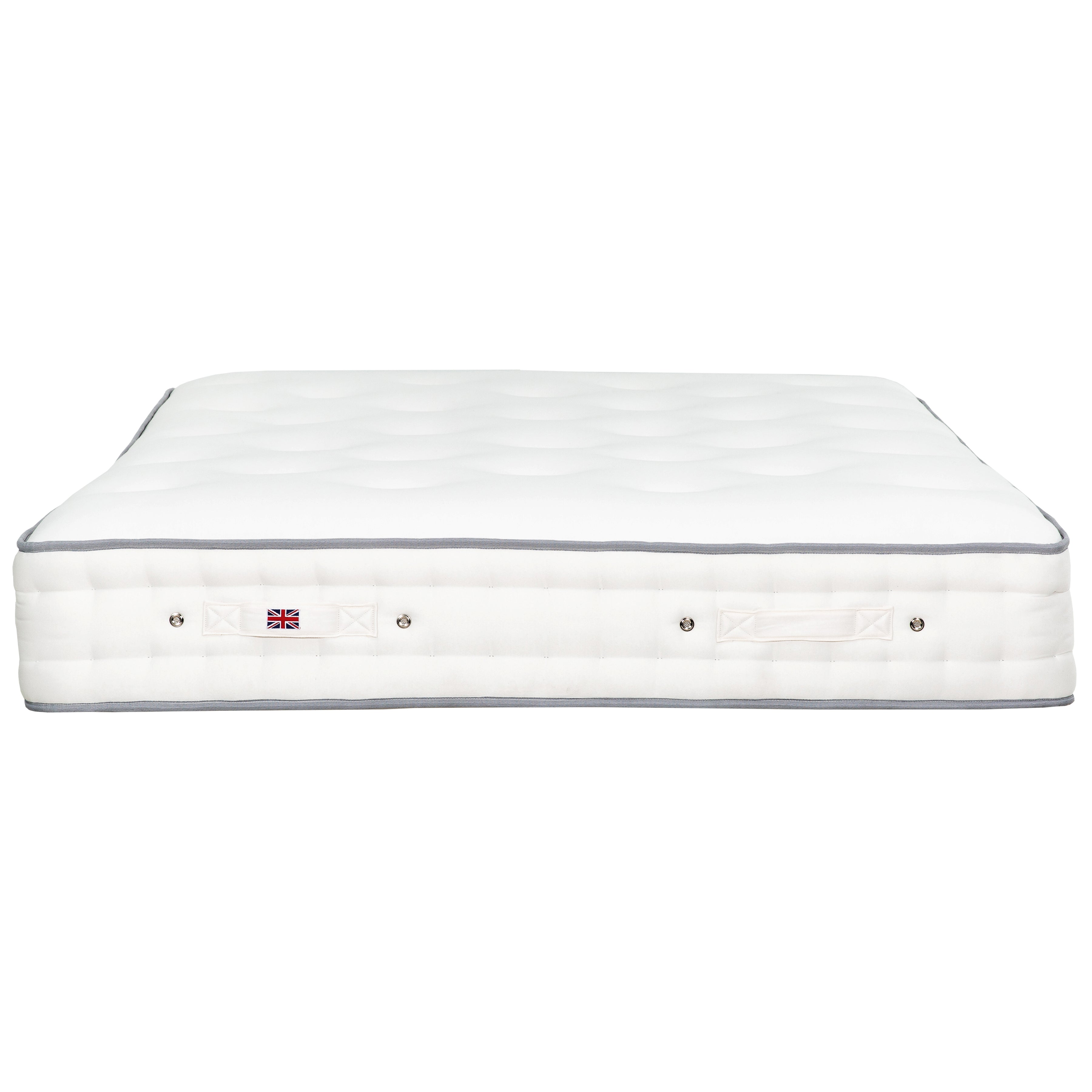 Handmade Bed Classic 13 in. Pocket Spring with Wool Hybrid Mattress-Bedroom-DECOROLALA