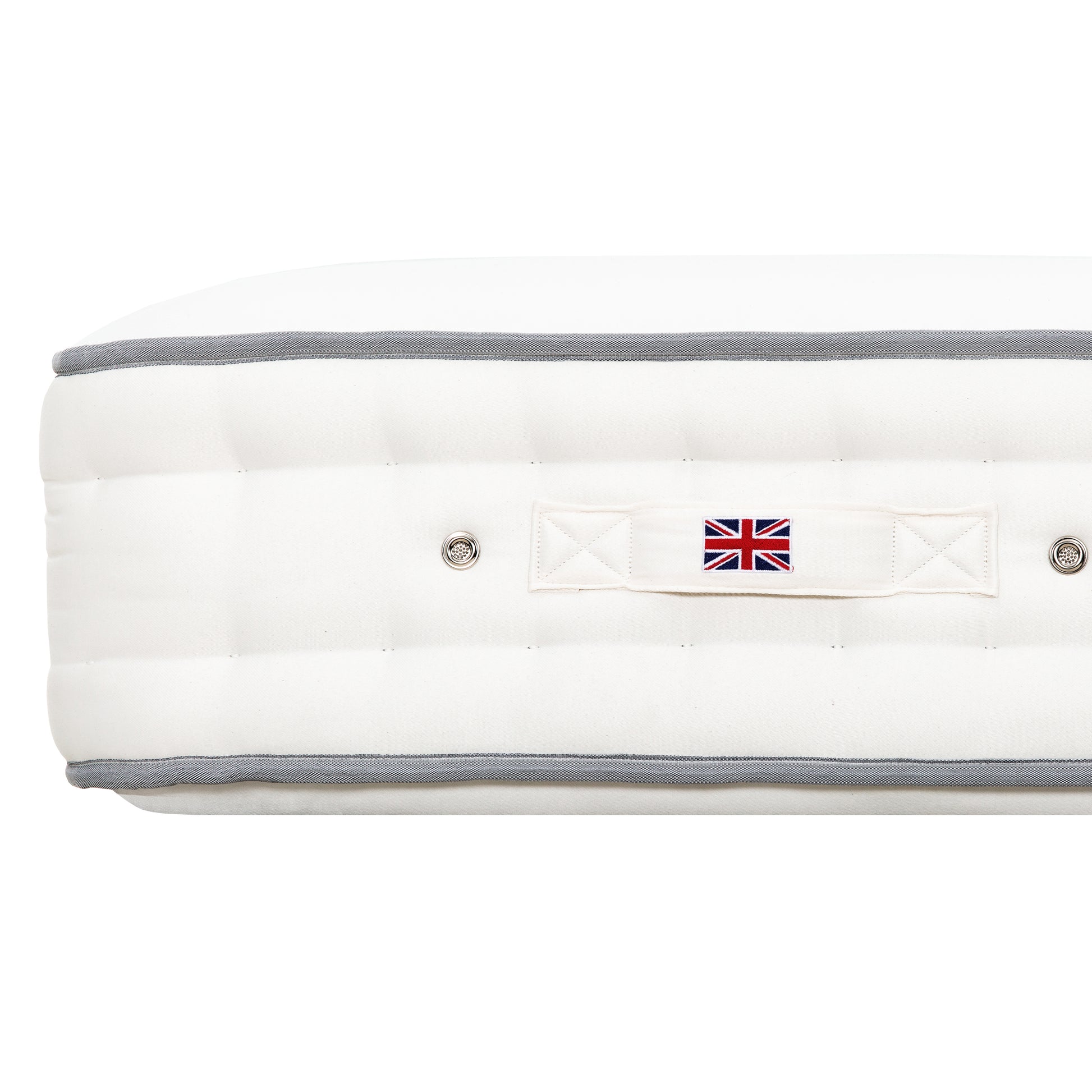 Handmade Bed Classic 13 in. Pocket Spring with Wool Hybrid Mattress-Bedroom-DECOROLALA