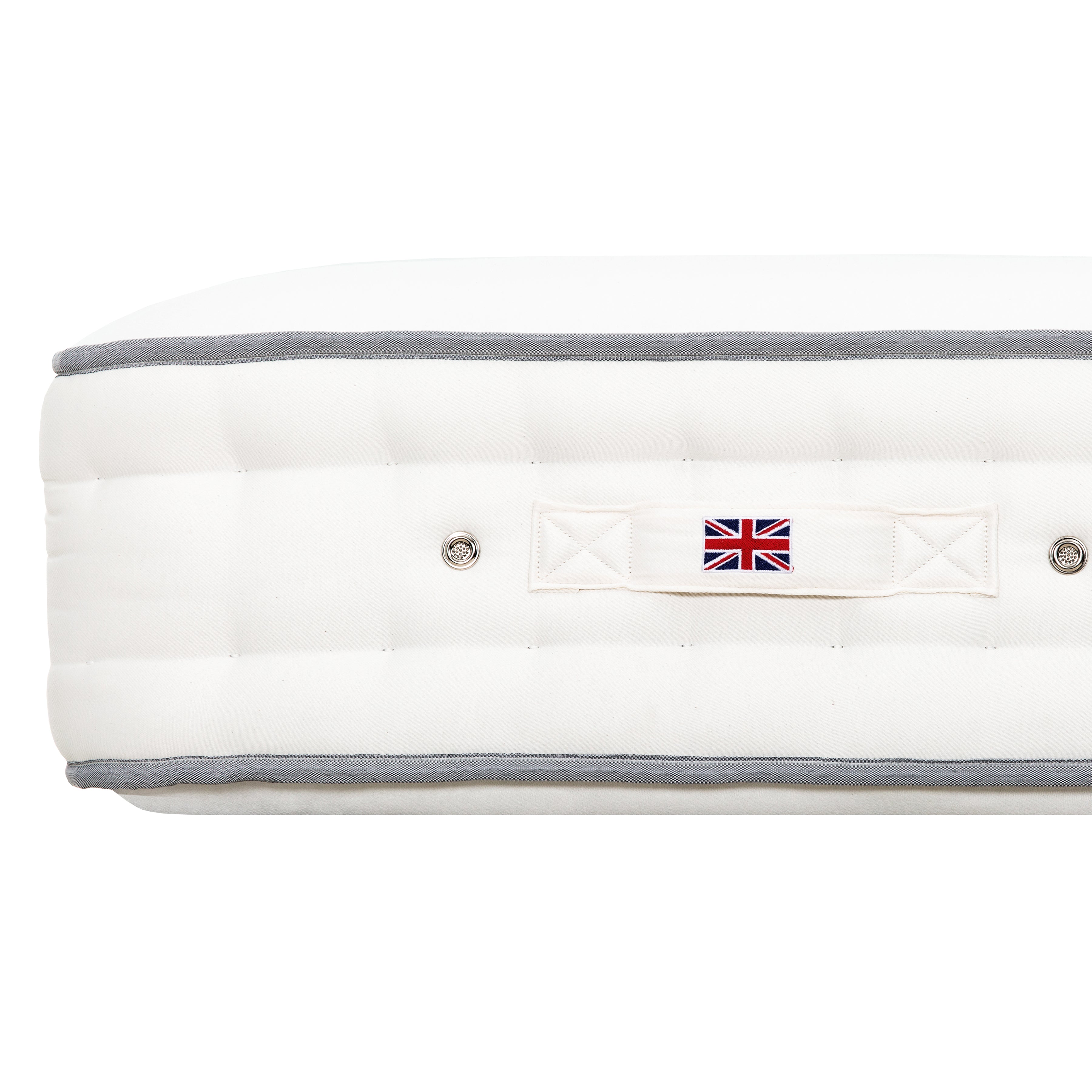 Handmade Bed Classic 13 in. Pocket Spring with Wool Hybrid Mattress-Bedroom-DECOROLALA