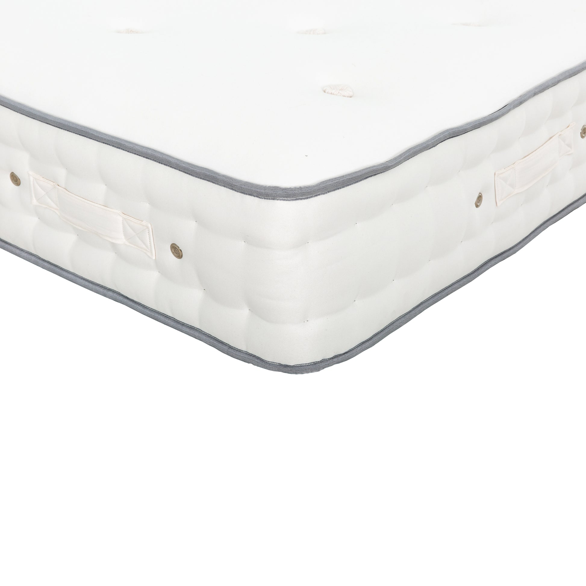 Handmade Bed Classic 13 in. Pocket Spring with Wool Hybrid Mattress-Bedroom-DECOROLALA