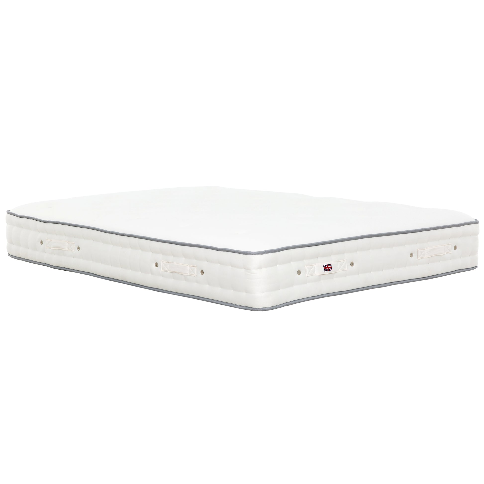 Handmade Bed Classic 13 in. Pocket Spring with Wool Hybrid Mattress-Bedroom-DECOROLALA