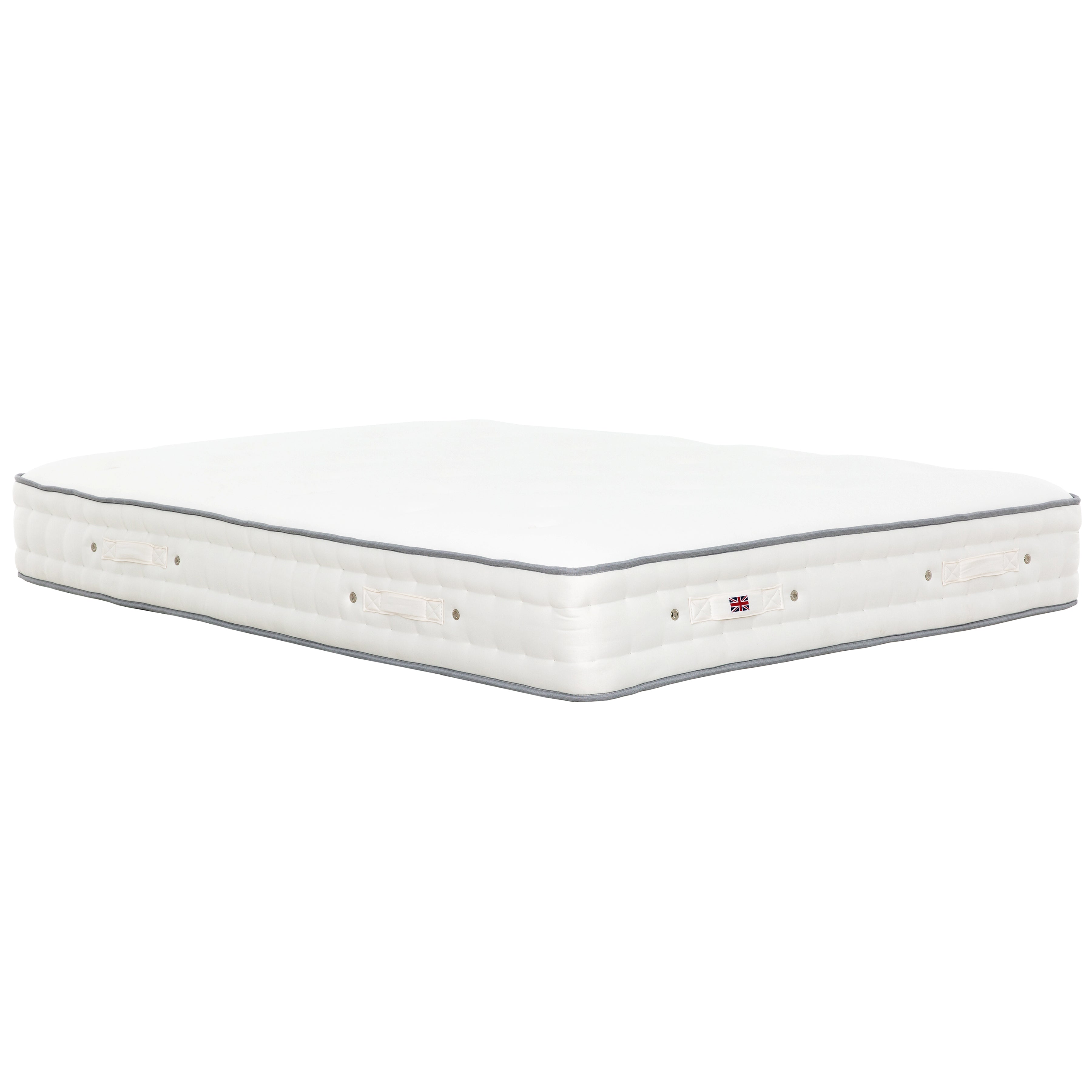 Handmade Bed Classic 13 in. Pocket Spring with Wool Hybrid Mattress-Bedroom-DECOROLALA