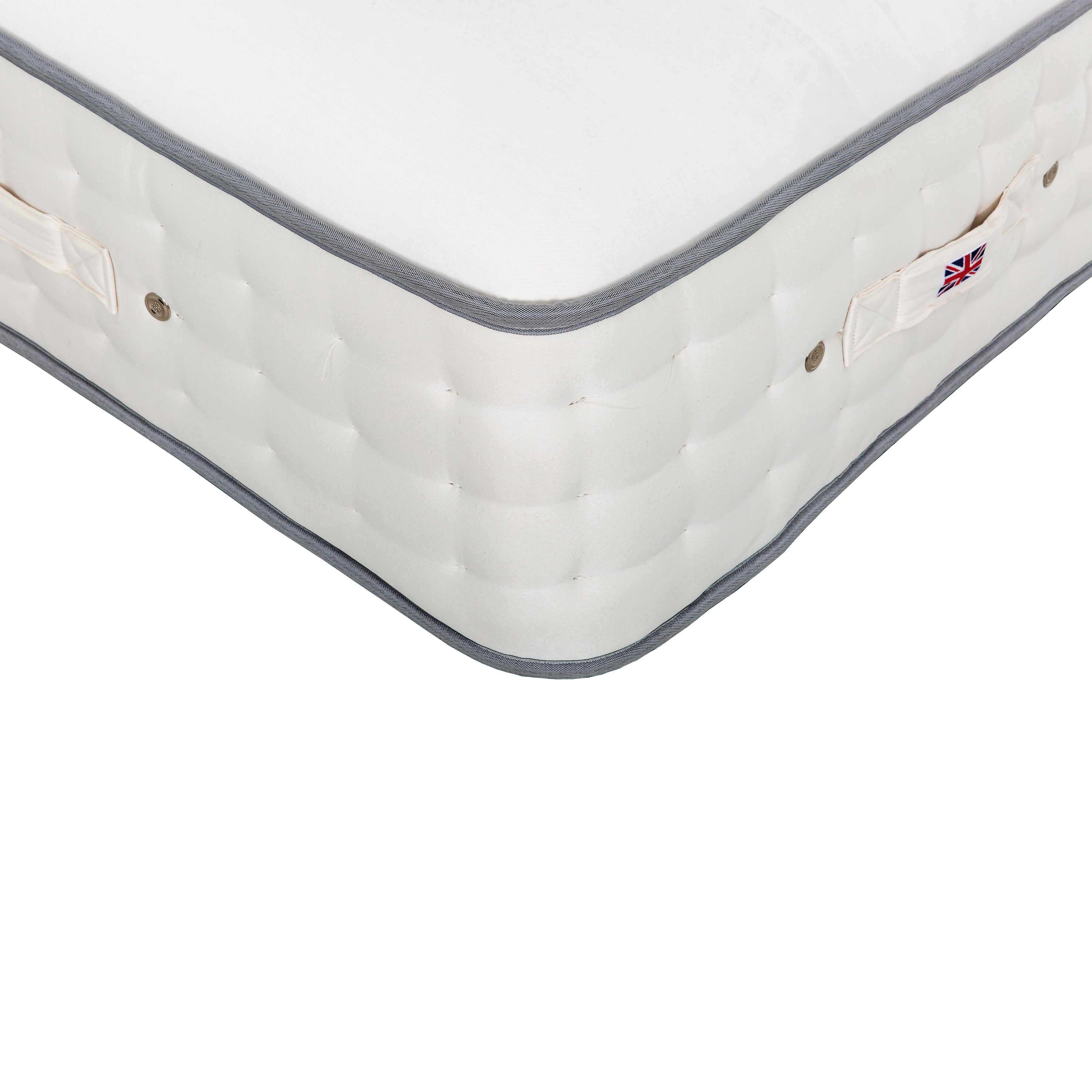 Handmade Bed Co. Mayfair 14 in. Hybrid Mattress with Wool and Pocket Coils-Bedroom-DECOROLALA