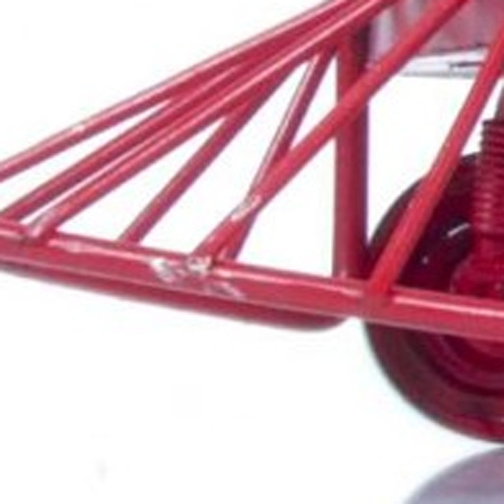 Handmade Tin Christmas Train Model-Sculptures-DECOROLALA