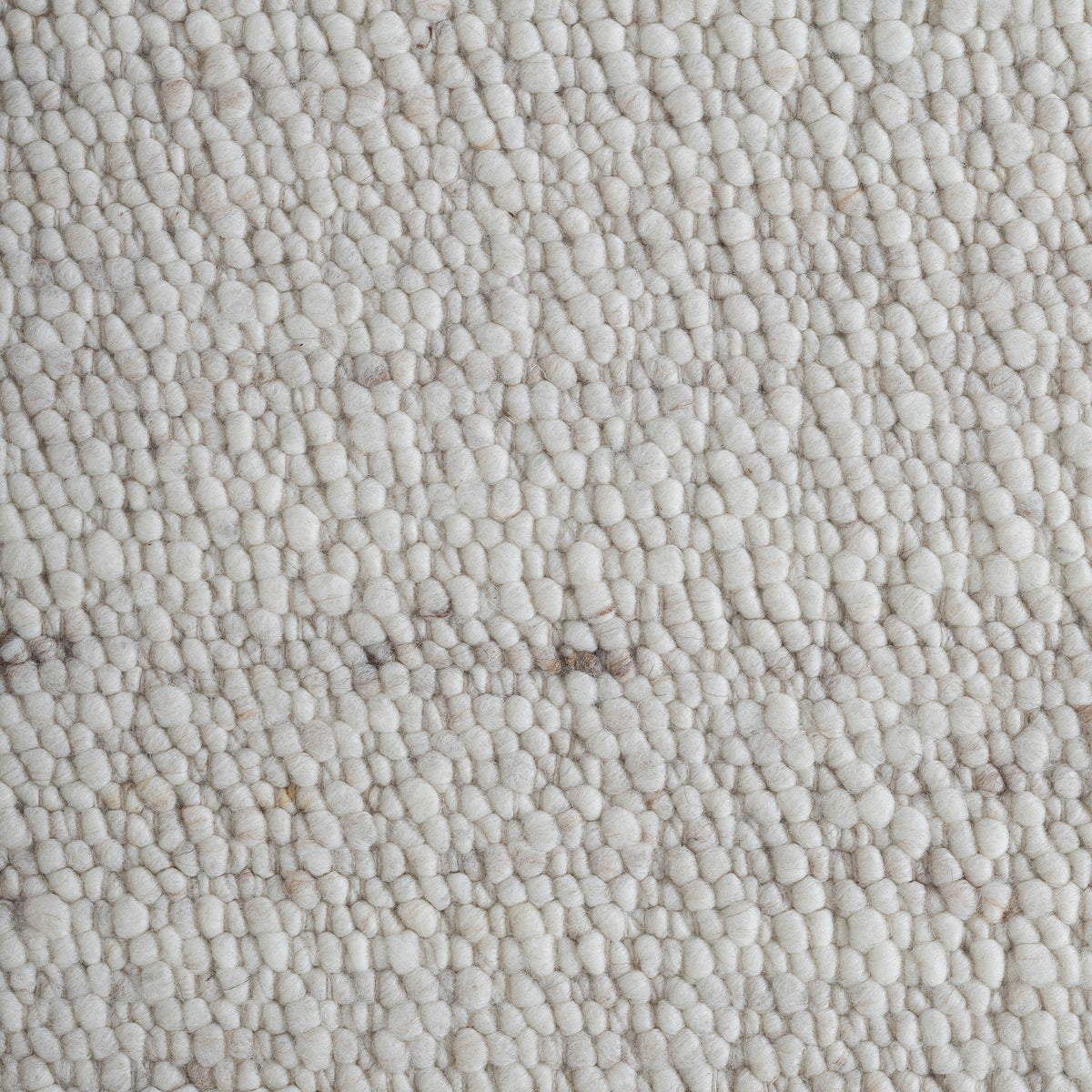 Handwoven Wool Area Rug - Mushroom-Area Rugs-DECOROLALA