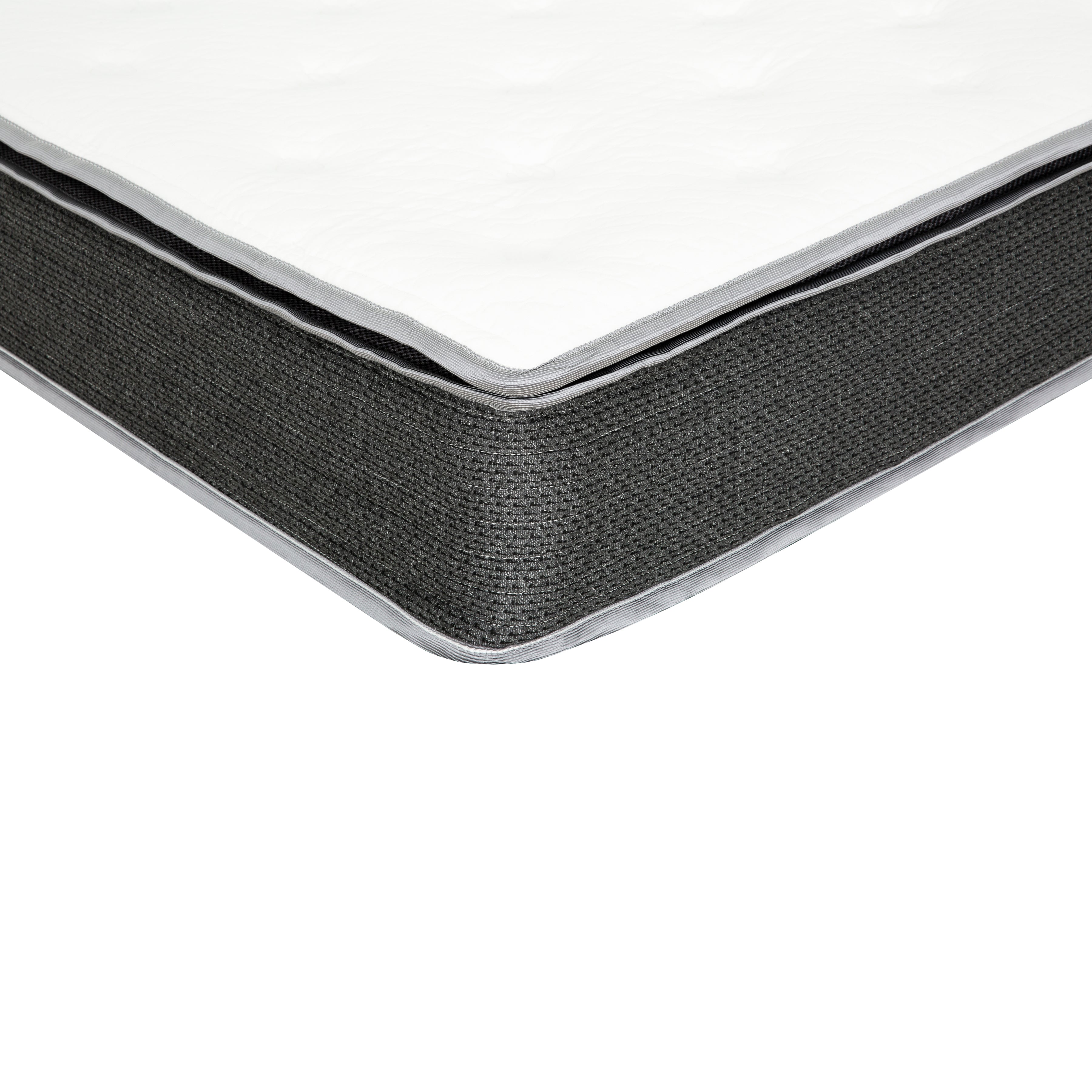 Harmony 10" Pillow Top Pocket Coil Hybrid Mattress-Bedroom-DECOROLALA
