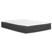 Harmony 12 in. Euro Top Pocket Coil Hybrid Mattress-Bedroom-DECOROLALA