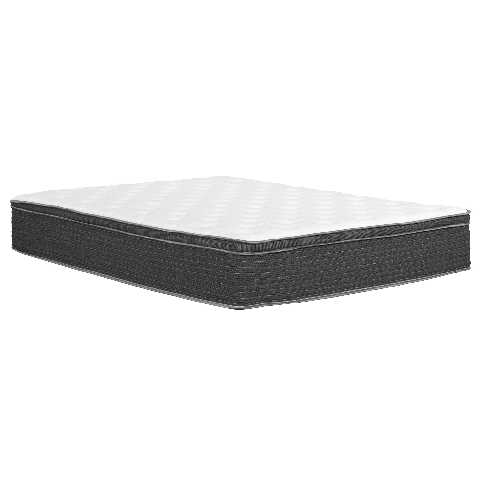 Harmony 12 in. Euro Top Pocket Coil Hybrid Mattress-Bedroom-DECOROLALA