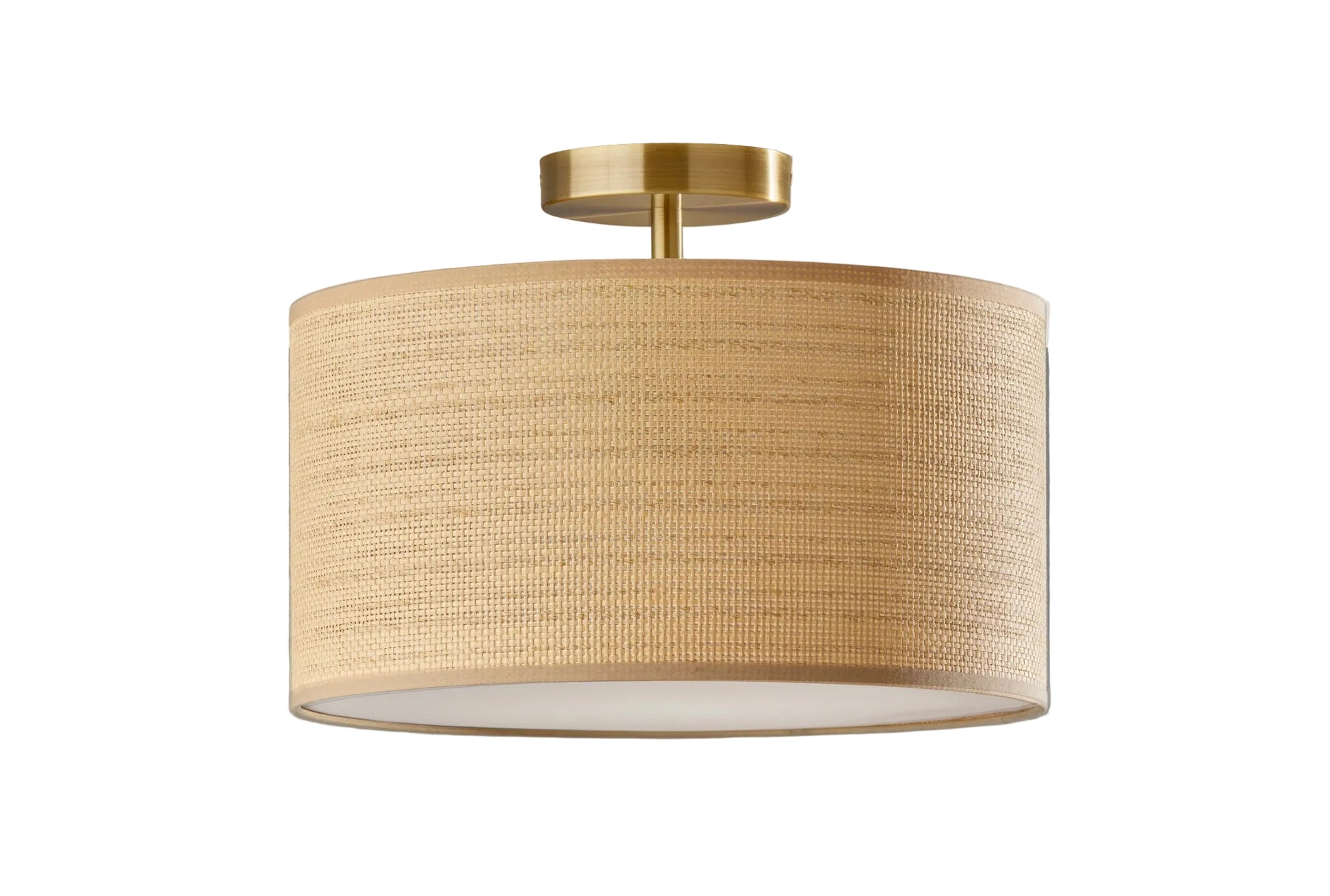 Harvest Flush Mount Light - Damp Rated Antique Brass-Lighting-DECOROLALA
