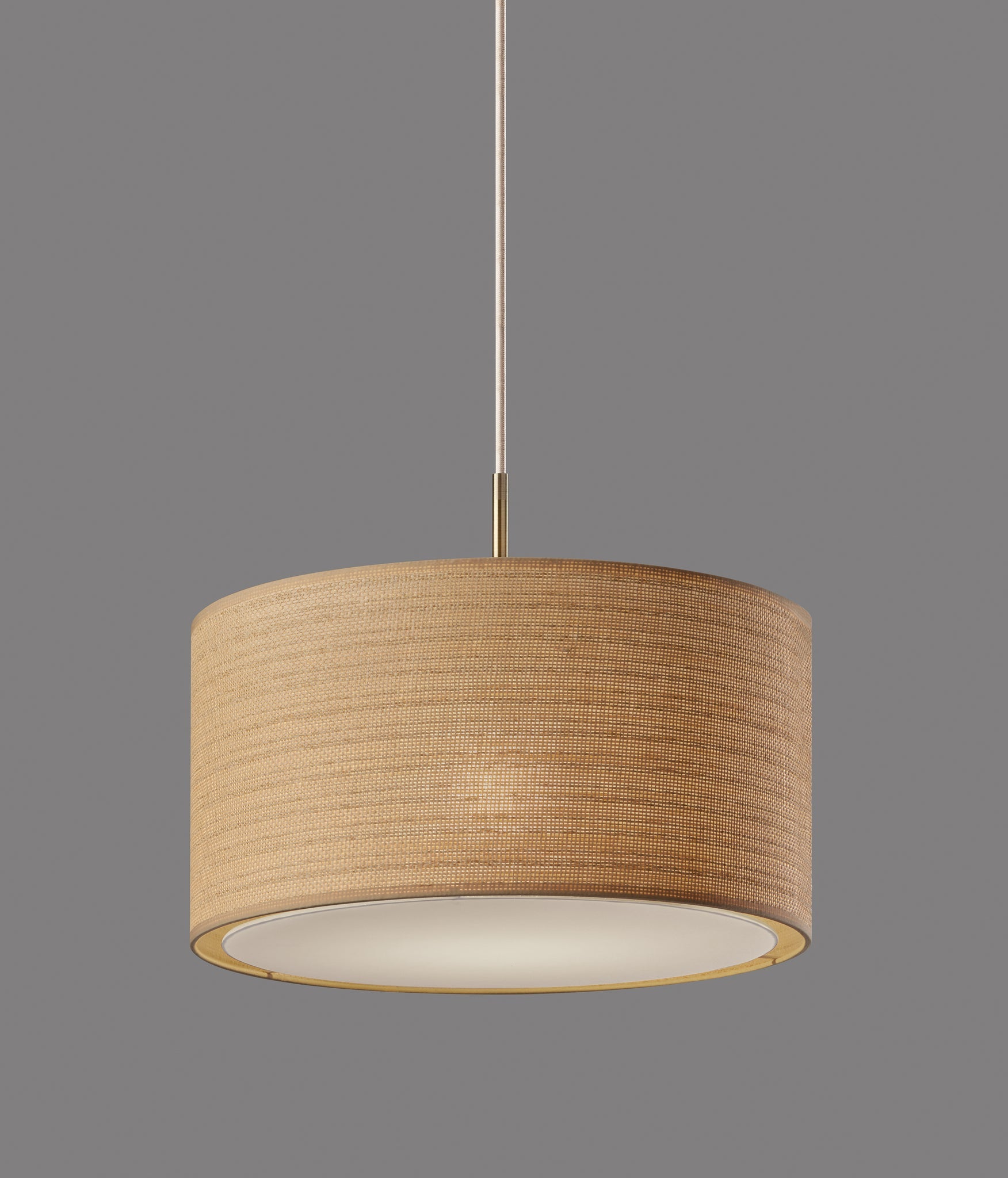 Harvest Large Pendant Light - 20" Woven Paper-Lighting-DECOROLALA