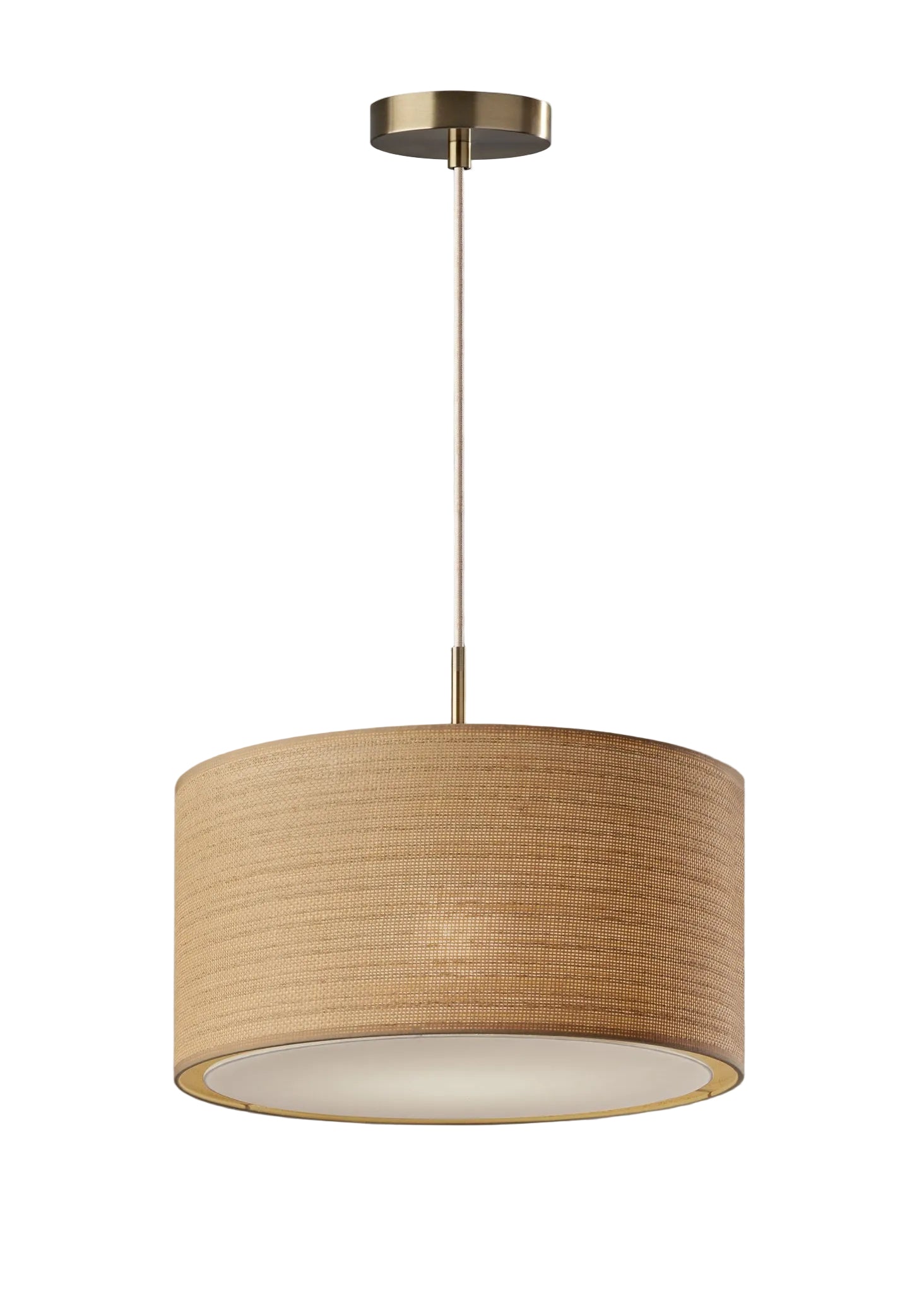 Harvest Large Pendant Light - 20" Woven Paper-Lighting-DECOROLALA