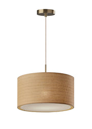 Harvest Large Pendant Light - 20" Woven Paper-Lighting-DECOROLALA