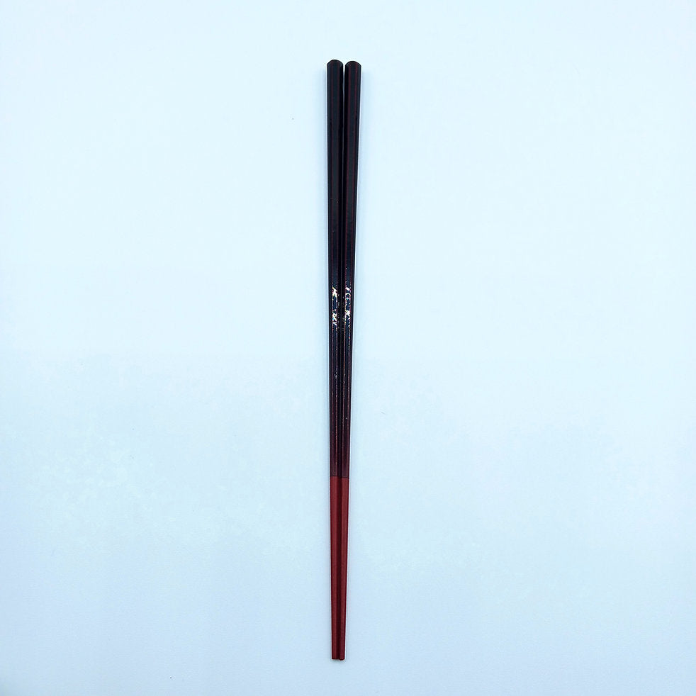 Hashi-Coo Decade Red Octagon Japanese Chopsticks-Tableware-DECOROLALA