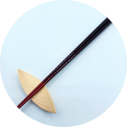 Hashi-Coo Decade Red Octagon Japanese Chopsticks-Tableware-DECOROLALA