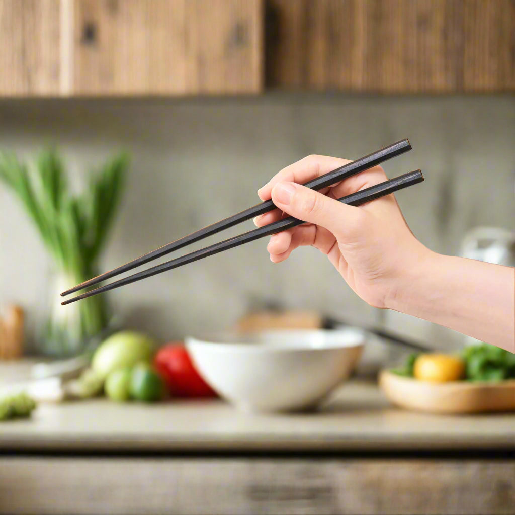 Hashi-Coo Japanese Chopsticks - Eco-Friendly & Sustainable with PEFC-certified Wood-Tableware-DECOROLALA