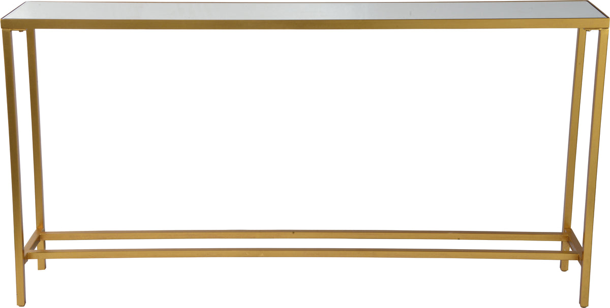 Havana Indoor Iron Table, Gold-Tables-DECOROLALA
