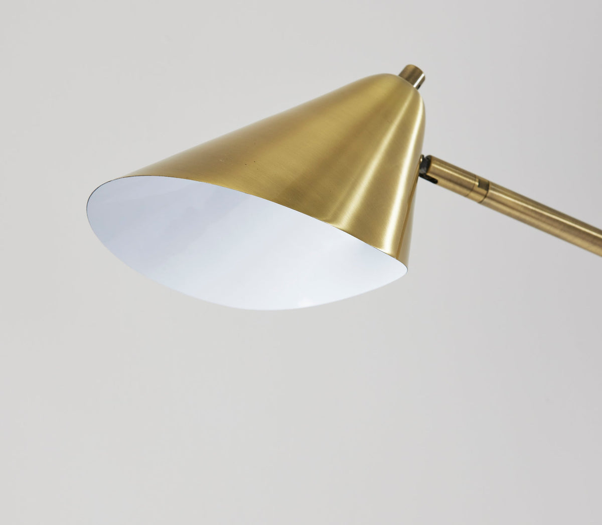 Hawthorne Floor Lamp - Brown Marble 55"-Lighting-DECOROLALA