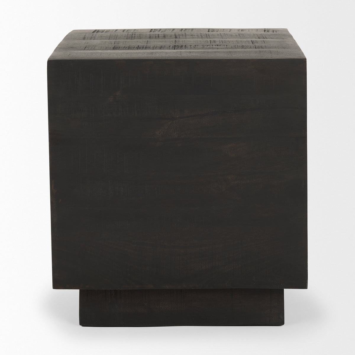 Hayden Dark Brown Wood End/Side Table-End and Side Tables-DECOROLALA