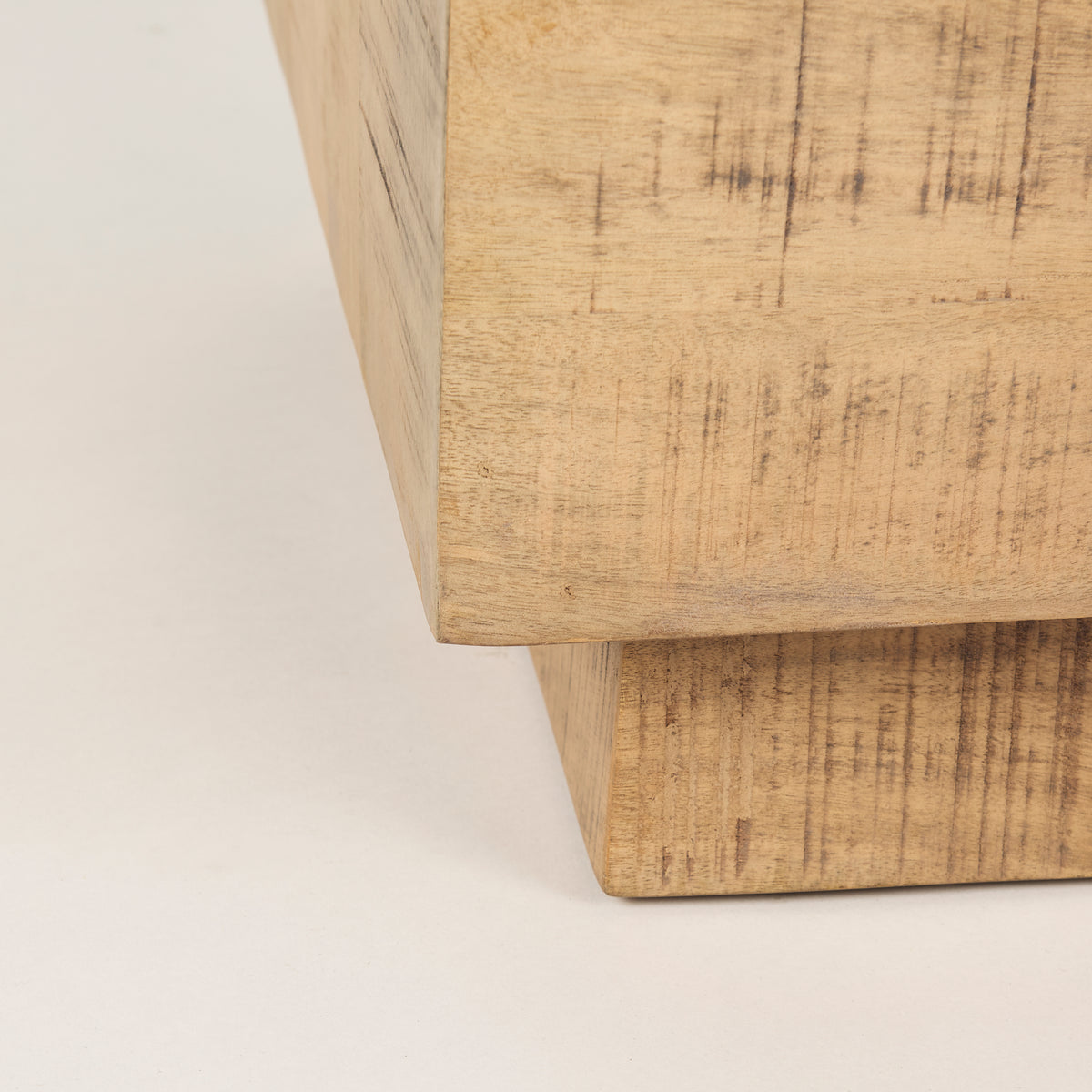 Hayden Dark Brown Wood End/Side Table-End and Side Tables-DECOROLALA
