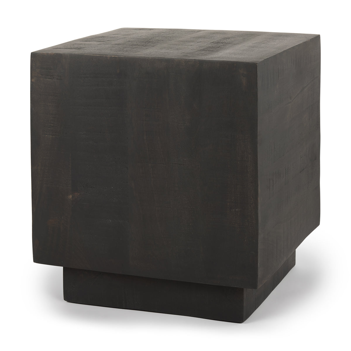 Hayden Dark Brown Wood End/Side Table-End and Side Tables-DECOROLALA