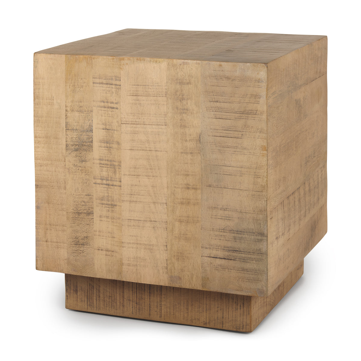 Hayden Dark Brown Wood End/Side Table-End and Side Tables-DECOROLALA